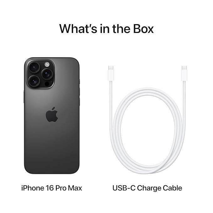 iPhone 16 Pro Max 512 Black Titanium