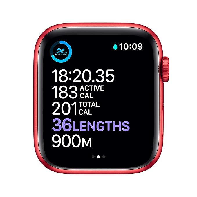 iWatch S- 6 44mm Red GPS