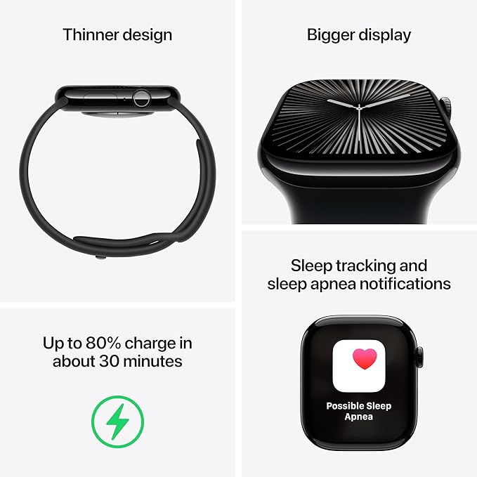 iWatch S- 10 46mm Black Cellular