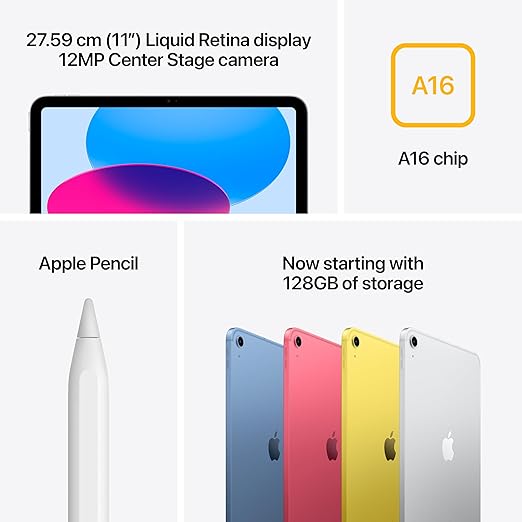 iPad A16 11" 128 Blue