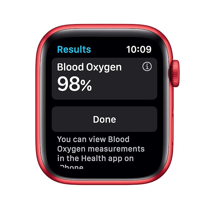 iWatch S- 6 44mm Red GPS