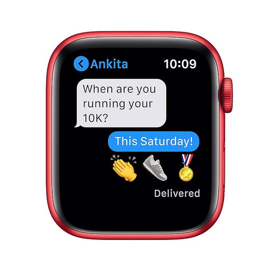 iWatch S- 6 44mm Red GPS