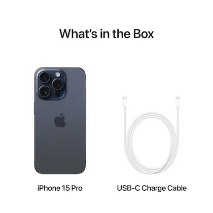 iPhone 15 Pro 256 Blue Titanium